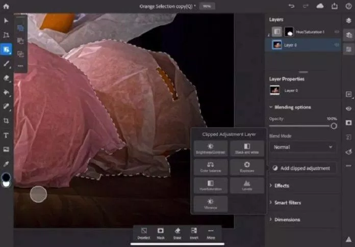 Ứng dụng Adobe Photoshop trên iPad (Ảnh: Internet). Ứng dụng Adobe Photoshop trên iPad (Ảnh: Internet).