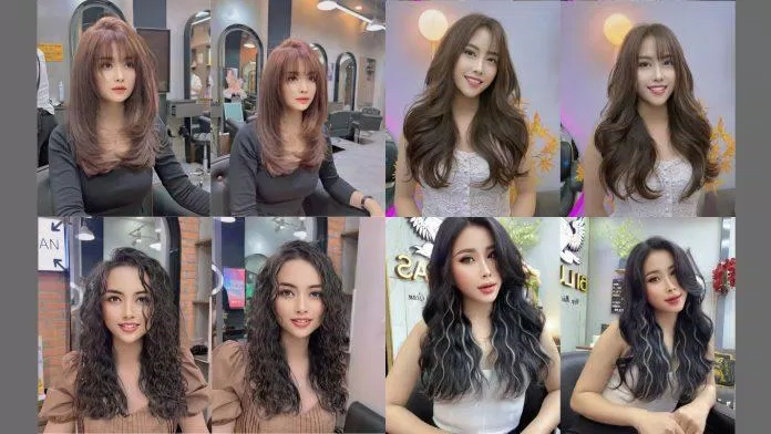 Uốn, duỗi, nhuộm là điểm mạnh của viện tóc Sebusan (Nguồn: Internet)