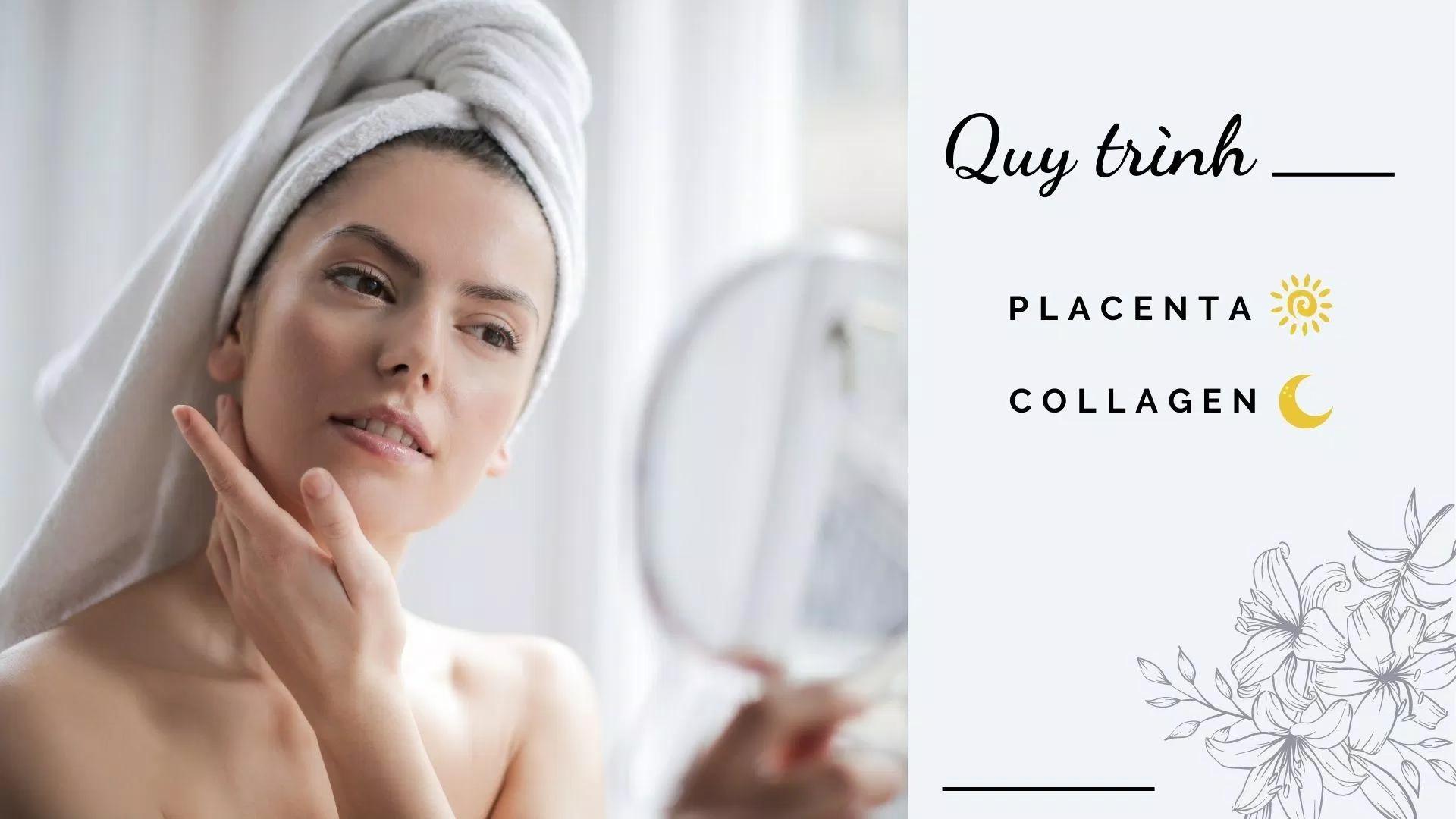 Quy trình bổ sung Placenta DHC và Collagen nước DHC hàng ngày của mình (Nguồn: Internet)