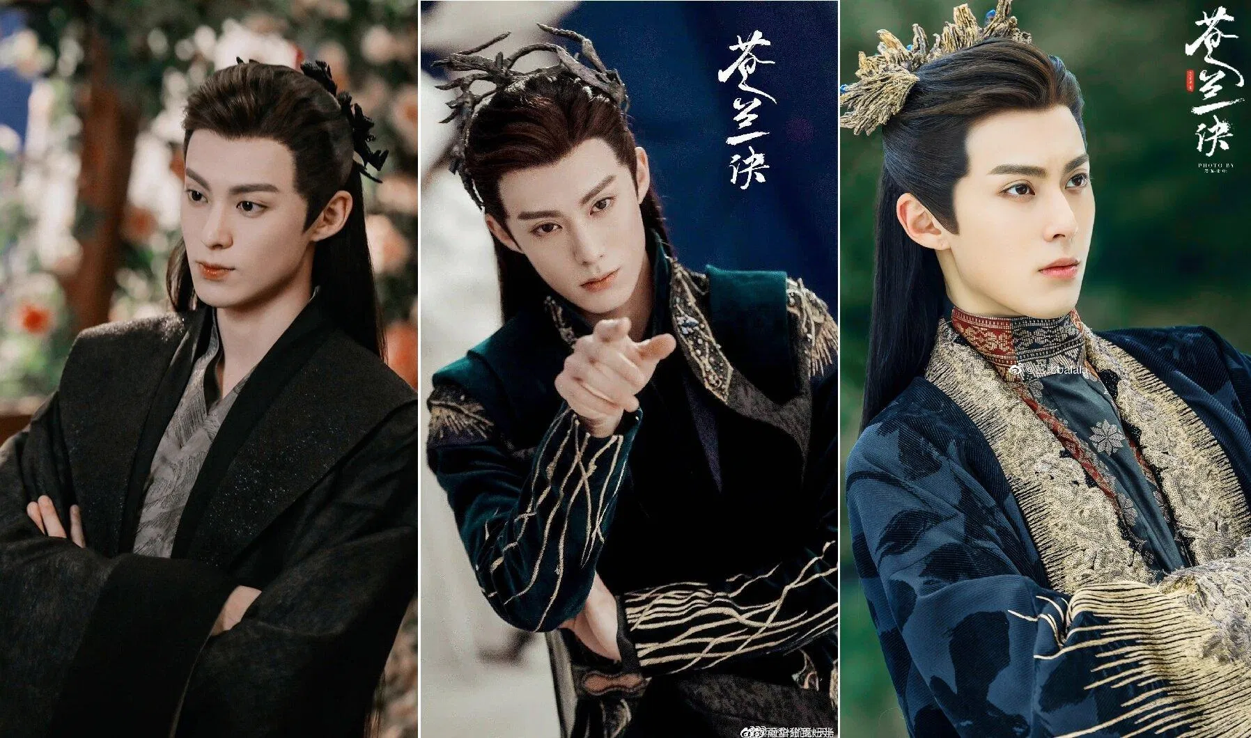 Tạo hình cực ngầu của Vương Hạc Đệ trong Thương Lan Quyết. (Ảnh: Internet)