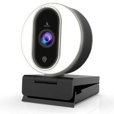 Webcam giá rẻ NexiGo Streaming có đèn vòng chiếu sáng rất phù hợp để livestream (Ảnh: Internet). Webcam giá rẻ NexiGo Streaming có đèn vòng chiếu sáng rất phù hợp để livestream (Ảnh: Internet).