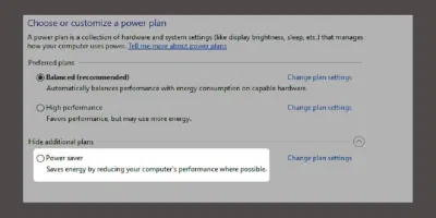 Các chế độ năng lượng của Windows 10 (Nguồn: Internet) Các chế độ năng lượng của Windows 10 (Nguồn: Internet)