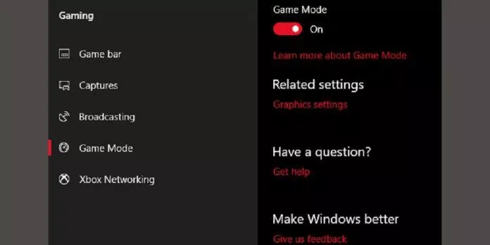 Cách bật Game Mode trên Windows 10 (Nguồn: Internet)