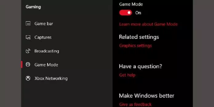 Cách bật Game Mode trên Windows 10 (Nguồn: Internet) Cách bật Game Mode trên Windows 10 (Nguồn: Internet)