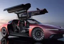 Mẫu xe ô tô điện Alpha5 Launch Edition của hãng Delorean (Ảnh: Internet)