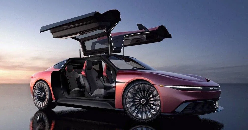 Mẫu xe ô tô điện Alpha5 Launch Edition của hãng Delorean (Ảnh: Internet)