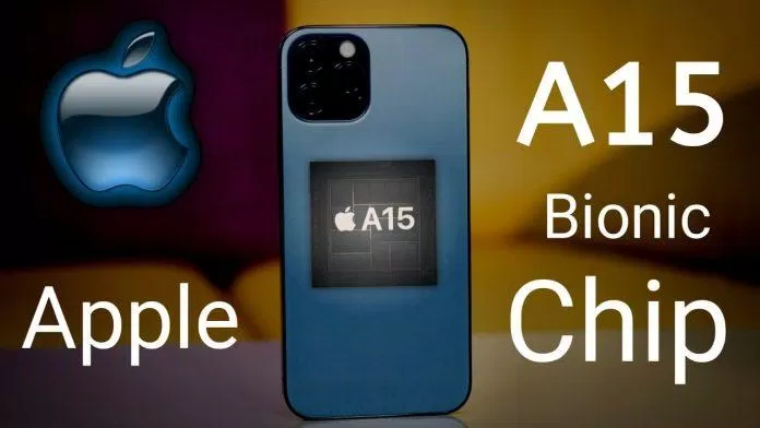 Chip A15 Bionic của Apple được trang bị cho iPhone 13 (Ảnh: Internet)