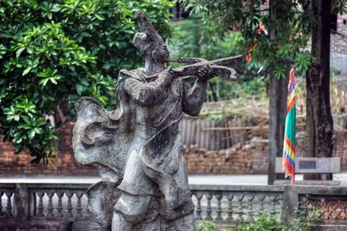 Tượng An Dương Vương (Ảnh: Internet) Tượng An Dương Vương (Ảnh: Internet)