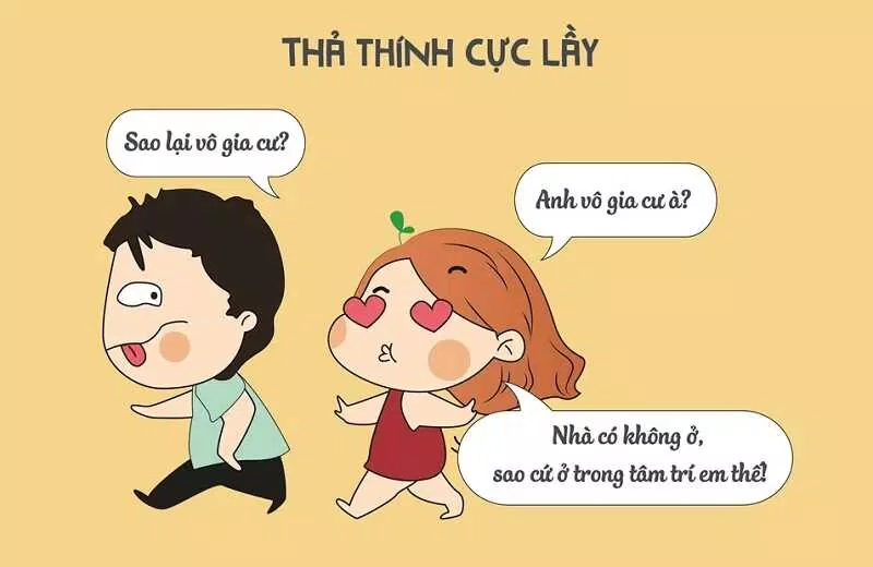 Thả thính cực lầy (Ảnh: Internet)