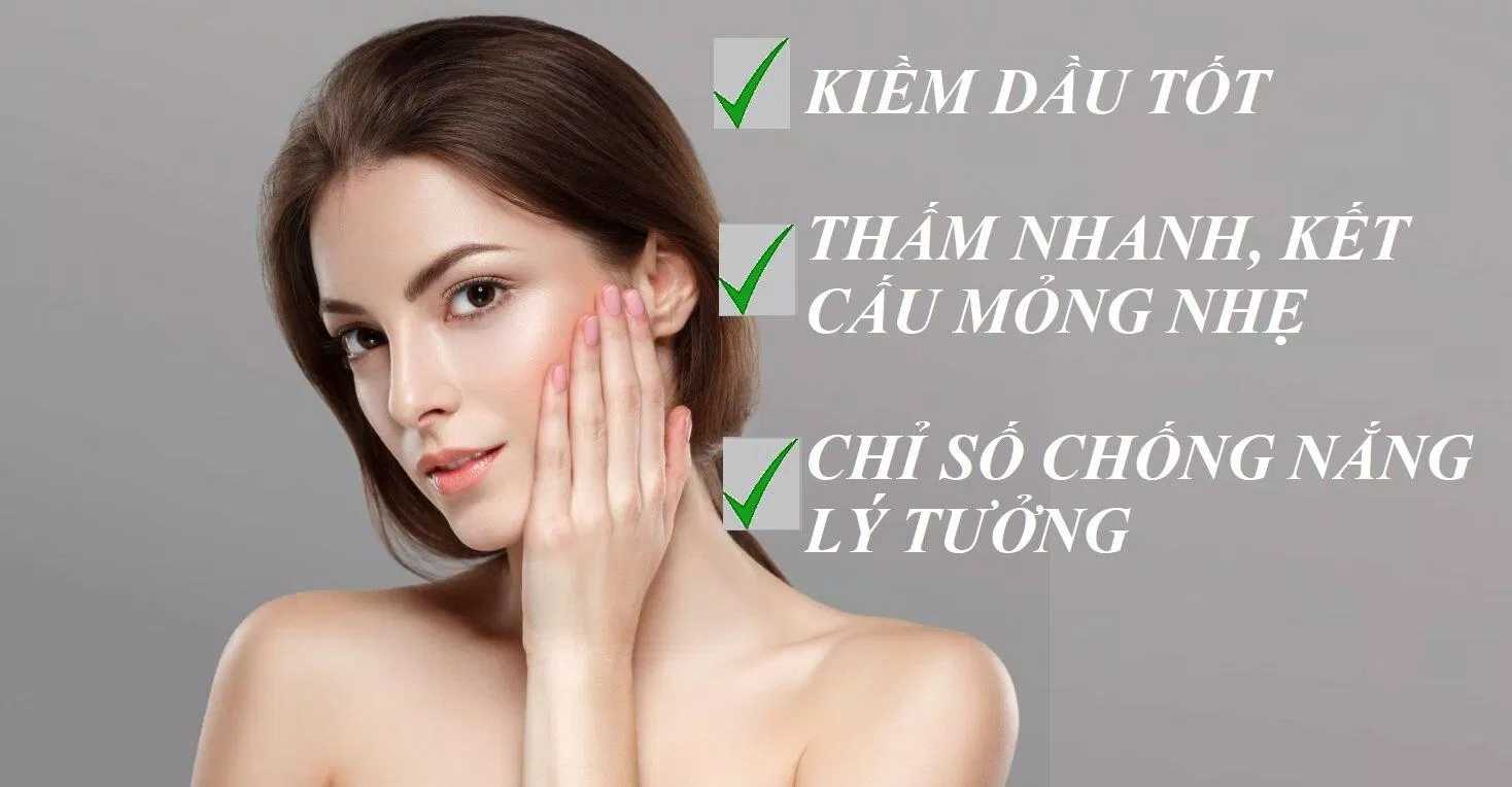 3 tiêu chí quan trọng để lựa chọn kem chống nắng dành cho da dầu(Nguồn: Internet)