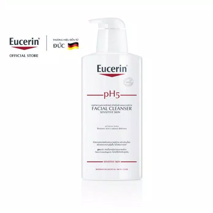 Sữa rửa mặt Eucerin PH5 Facial Cleanser (Ảnh: Internet)