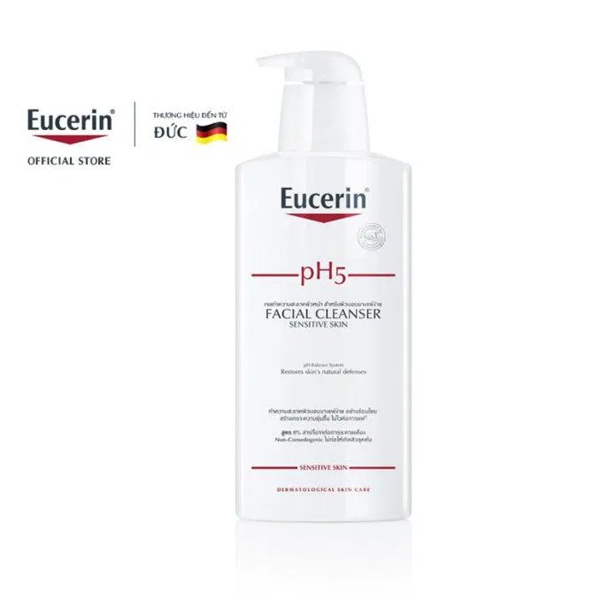 Sữa rửa mặt Eucerin PH5 Facial Cleanser (Ảnh: Internet)