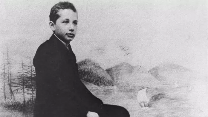 Ảnh chụp Albert Einstein lúc trẻ (Ảnh: Internet)