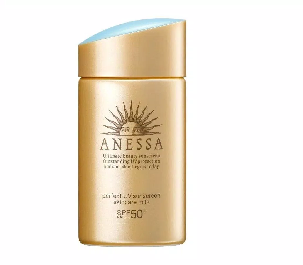 Kem chống nắng Anessa Perfect UV Sunscreen Skincare Milk SPF 50+/PA++++ (Ảnh: Internet)