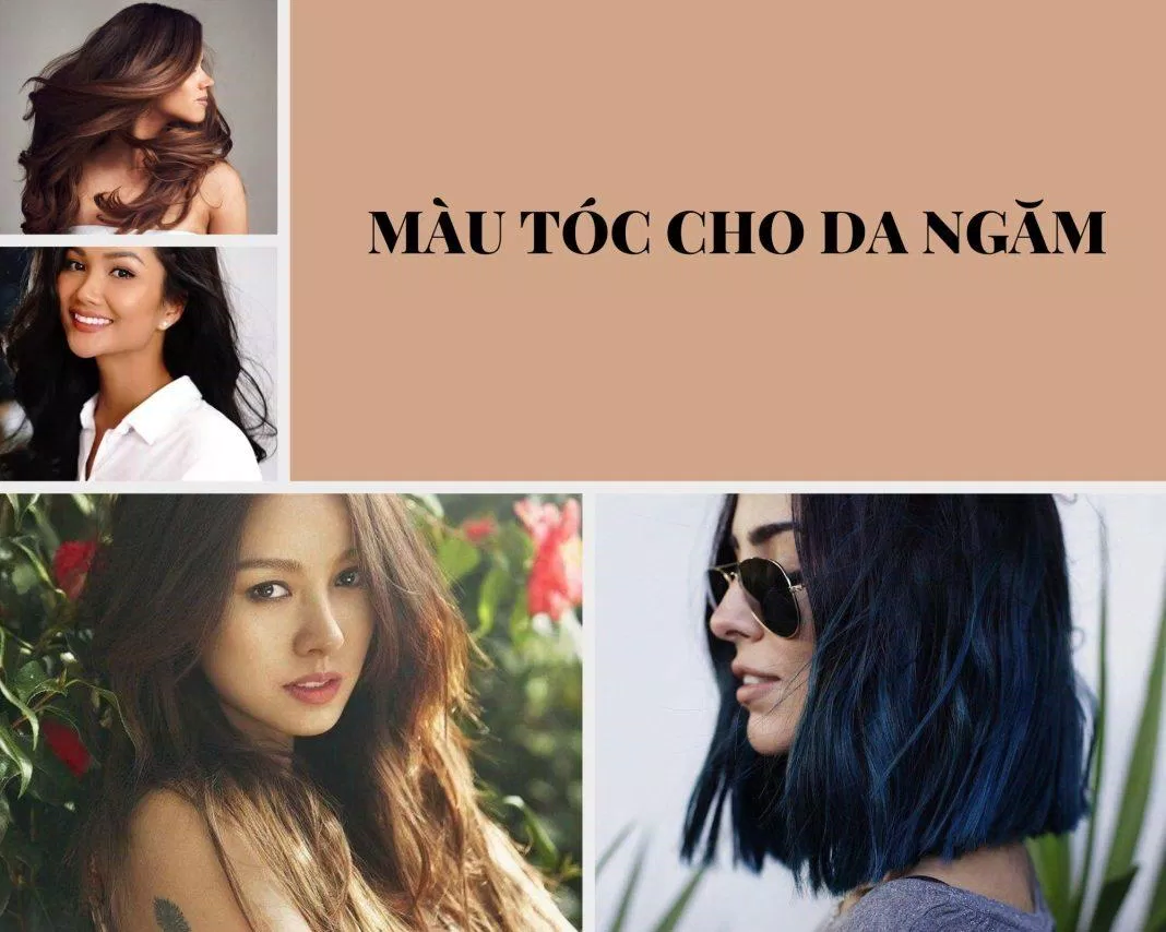 Màu tóc cho da ngăm