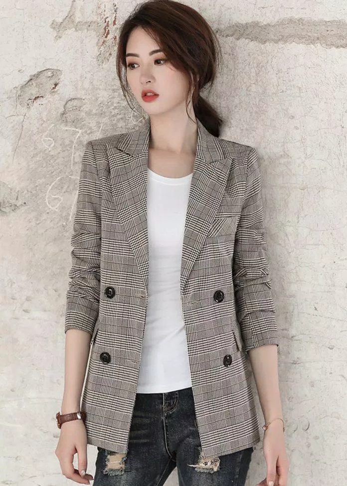 Áo vest blazer nữ cho mùa thu (Nguồn: Internet)
