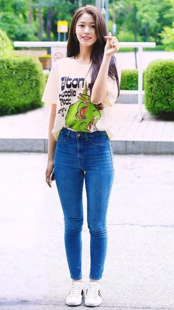 Outfit năng động cho các cô nàng yêu thích sự thoải mái (Ảnh: Pinteresr)
