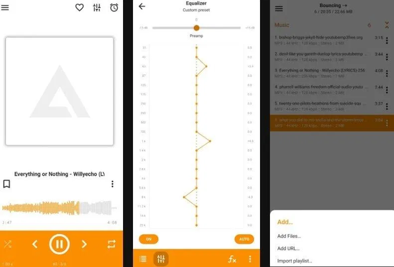 Ứng dụng nghe nhạc offline AIMP (Ảnh: Internet) Ứng dụng nghe nhạc offline AIMP (Ảnh: Internet)