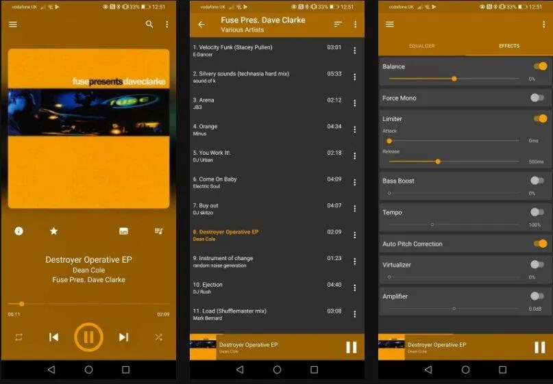 Ứng dụng nghe nhạc offline GoneMAD Player (Ảnh: Internet) Ứng dụng nghe nhạc offline GoneMAD Player (Ảnh: Internet)