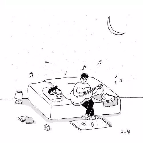 Listen & sleep - J_ust (Ảnh: Internet) Listen & sleep - J_ust (Ảnh: Internet)