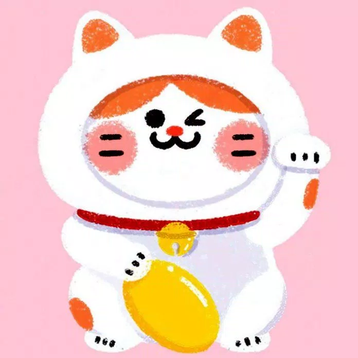 Avatar Tết 2023 hình mèo may mắn. (Ảnh: Internet) Avatar Tết 2023 hình mèo may mắn. (Ảnh: Internet)