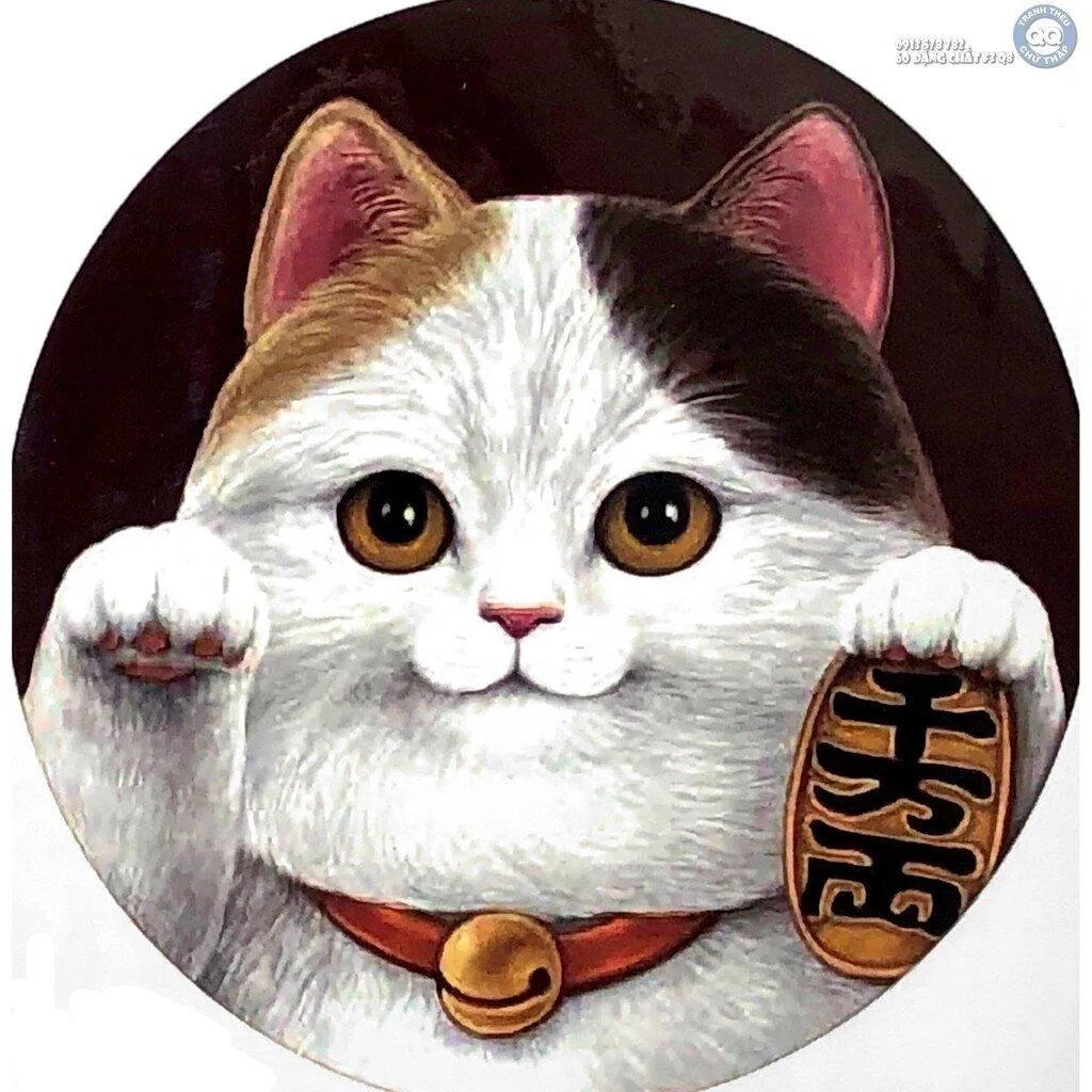 Avatar Tết 2023 hình mèo may mắn. (Ảnh: Internet)