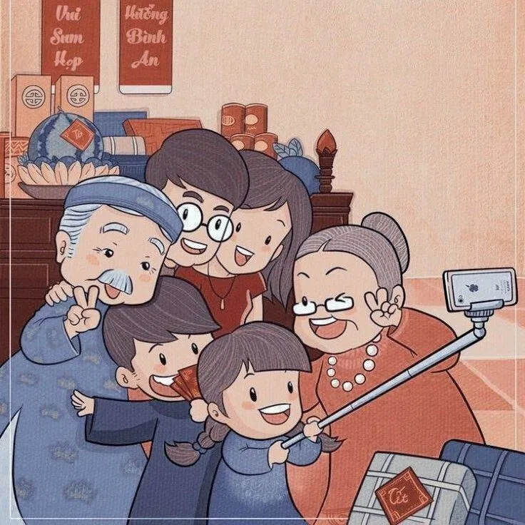 Avatart Tết 2023 Quý Mão đáng yêu. (Ảnh: Internet) Avatart Tết 2023 Quý Mão đáng yêu. (Ảnh: Internet)