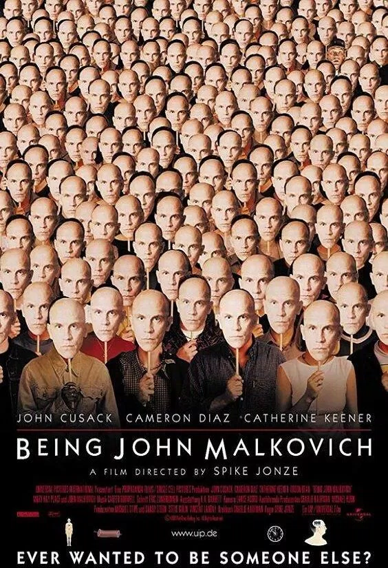 Poster phim Being John Malkovich (nguồn: Internet)