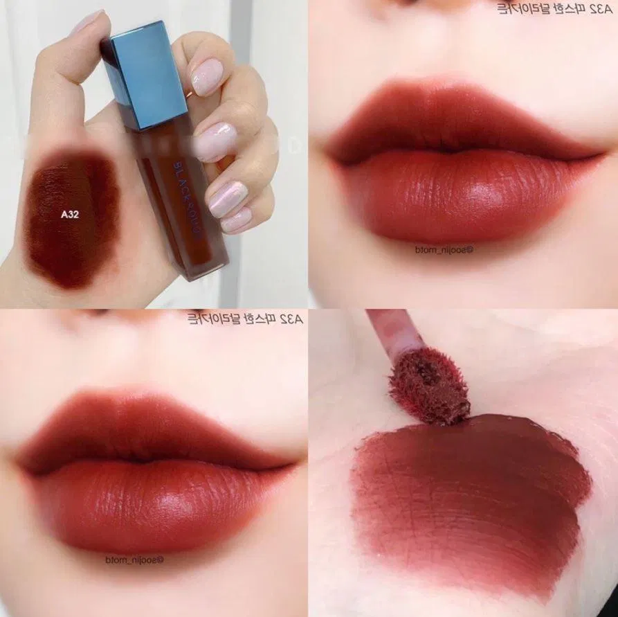 Màu đỏ nâu trầm siêu đẹp của cây A32 nhà Black Rouge. (Nguồn: Internet).