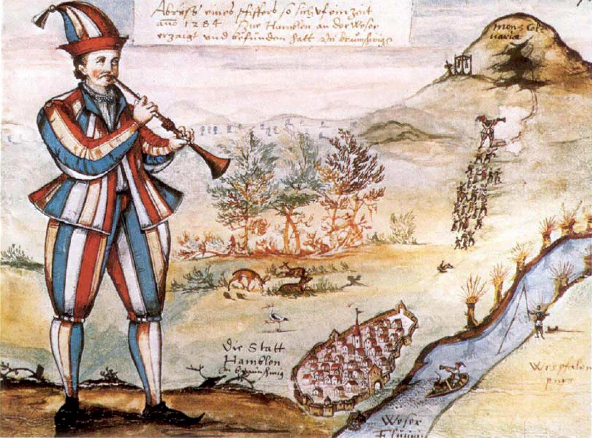 Pied Pier hóa ra là dựa trên một truyền thuyết xưa (Ảnh: Internet)