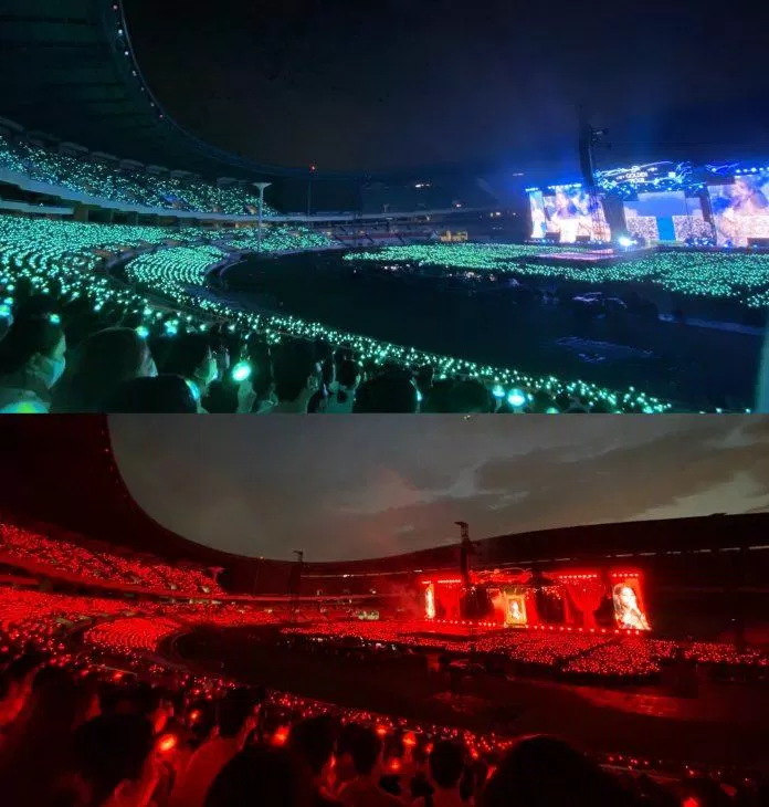 SVĐ lớn nhất Hàn Quốc trong concert IU.