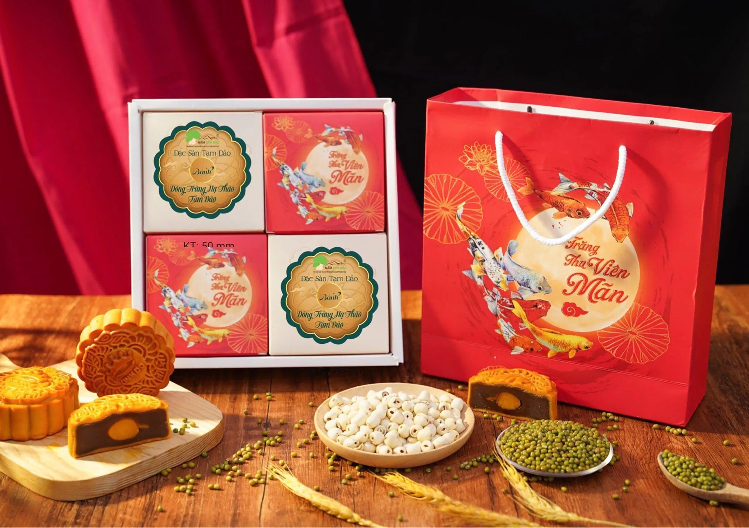 Bánh đông trùng hạ thảo (Nguồn: Internet)