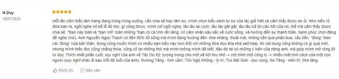 Review của bạn đọc về sách Tuổi Trẻ Hoang Dại. (Nguồn: BlogAnChoi)