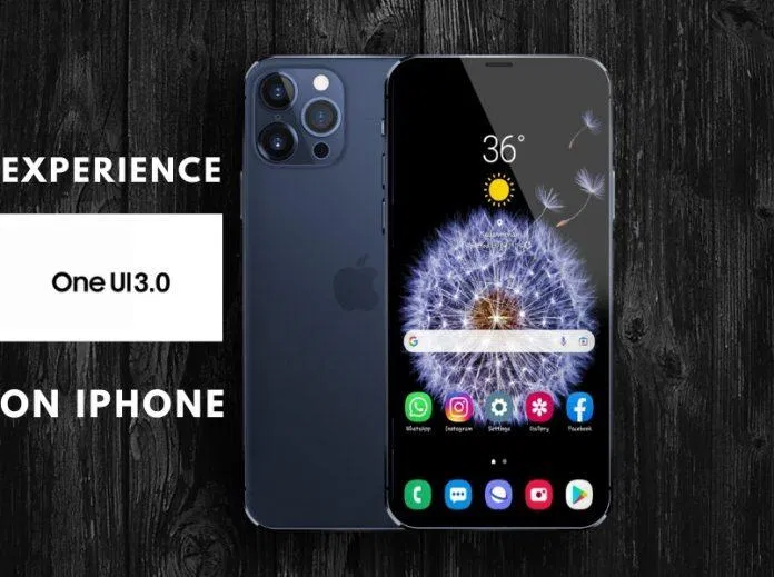 Tạo giao diện cho iPhone giống như điện thoại Samsung (Ảnh: Internet) Tạo giao diện cho iPhone giống như điện thoại Samsung (Ảnh: Internet)