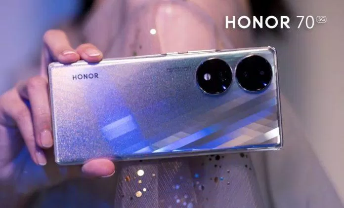 Điện thoại Honor 70 có thông số ấn tượng (Ảnh: Internet)