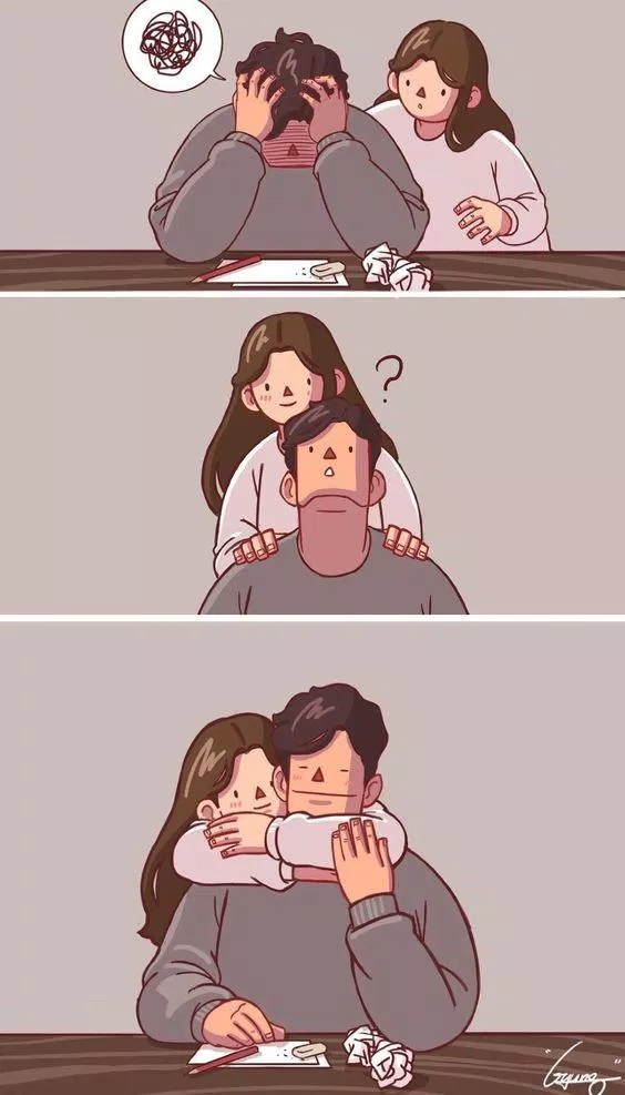 "Không sao mà, em đây rồi" (Ảnh: Pinterest) "Không sao mà, em đây rồi" (Ảnh: Pinterest)