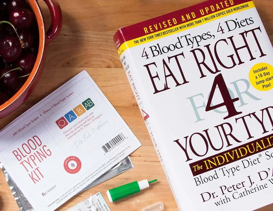 Cuốn sách Eat Right For Your Type (Ảnh: Internet)