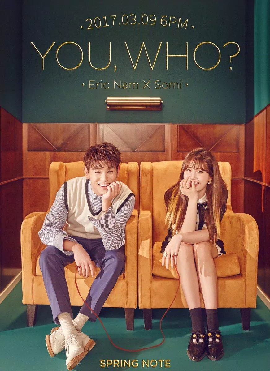 Eric Nam có màn kết hợp hết sức tuyệt vời với Somi trong bài hát " You, Who?" ( ảnh: internet).