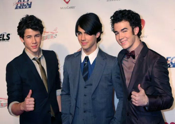 Jonas Brothers arriving at Music Cares Man of the Year Dinner honoring Neil Diamond at the Los Angeles Convention Center in Los Angeles, CA on February 6, 2009 ©2009 Kathy Hutchins / Hutchins Photo
