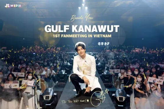 khép lại buổi gặp gỡ là bức ảnh chụp chung giữa Gulf và fan.( Nguồn anh: JS Media).