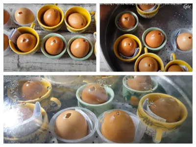 Hấp trứng gà