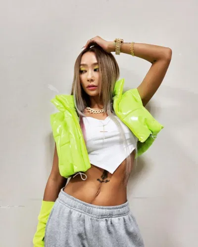 Hyolyn- Nữ ca sĩ đi đầu trong phong trào Geongangmi (Ảnh: Internet)