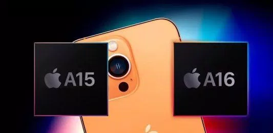 Dòng iPhone 14 có 2 loại chip khác nhau (Ảnh: Internet)