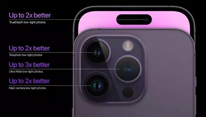 Camera trước và sau của iPhone 14 Pro (Ảnh: Internet) Camera trước và sau của iPhone 14 Pro (Ảnh: Internet)