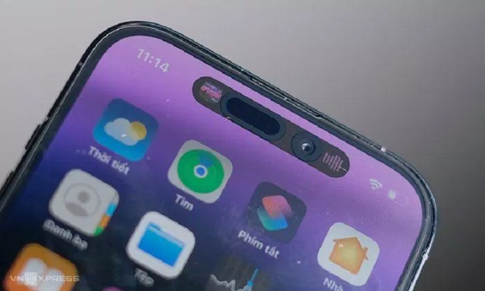 Dynamic Island của iPhone 14 Pro thay thế cho notch (Ảnh: Internet) Dynamic Island của iPhone 14 Pro thay thế cho notch (Ảnh: Internet)