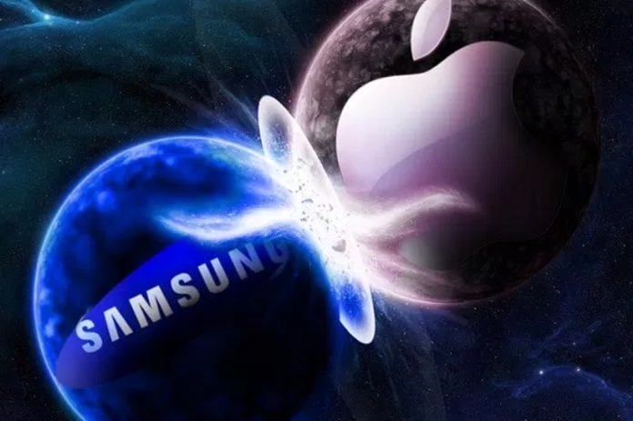 Samsung đang dẫn trước Apple về doanh số bán điện thoại (Ảnh: Internet)