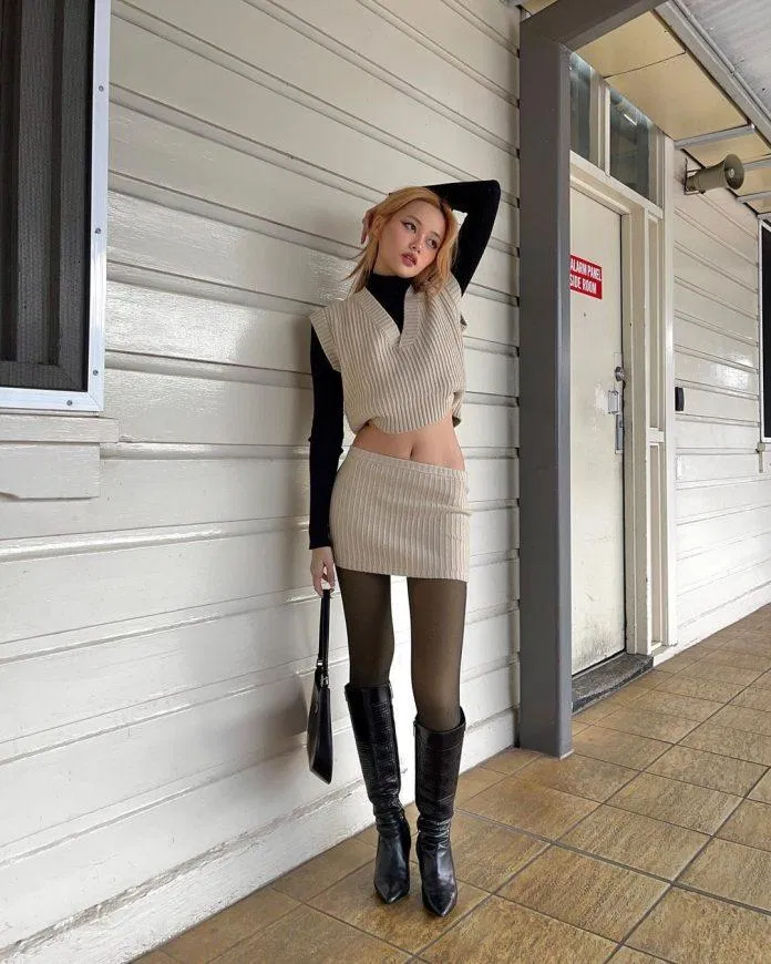 Jamie với phong cách đơn giản thanh lịch (Nguồn: Instagram)