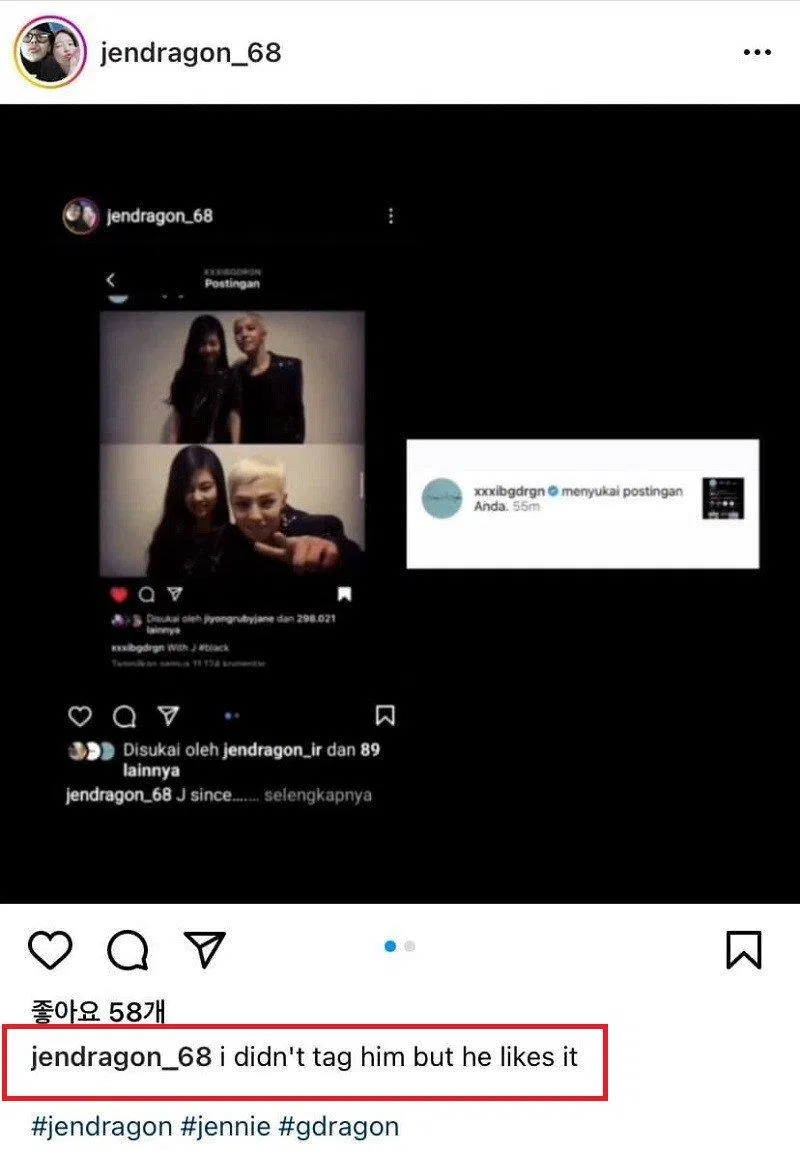 Jennie BLACKPINK block người bạn leak ảnh của mình, G-Dragon đổ dầu vào lửa BLACKPINK hẹn hò BTS hẹn hò hẹn hò Jennie BlackPink KPOP V (BTS) V BTS V BTS Jennie BLACKPINK