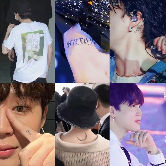 Fan dám tưởng tượng, idol dám chiều, Jimin BTS xăm hình lấy cảm hứng từ fanart! BTS idol KPOP Jimin Jimin (BTS) Jimin tatoo KPOP người hâm mộ