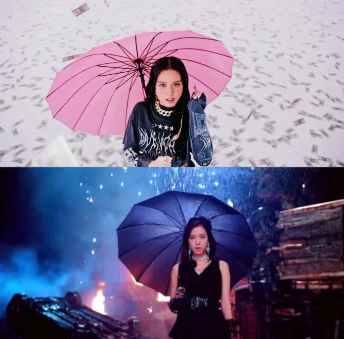 Jisoo dưới cơn mưa lửa và cơn mưa "tiền" (Ảnh : Internet) Jisoo dưới cơn mưa lửa và cơn mưa "tiền" (Ảnh : Internet)